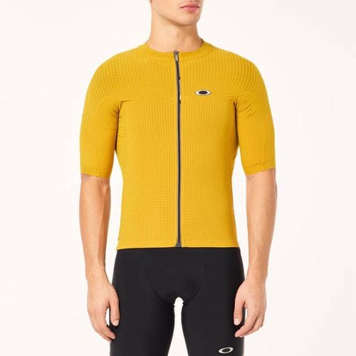 Yellow Grid Skin Pinstripe Jersey - Oakley - Modalova