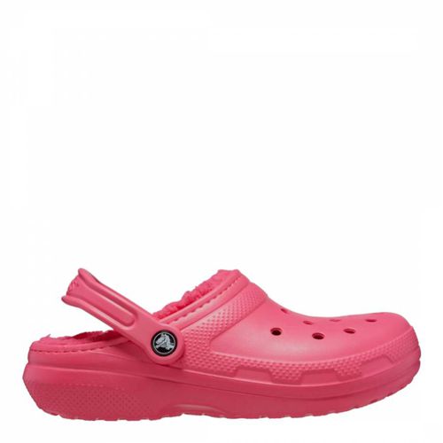 Unisex Pink Fur Linedclog - Crocs - Modalova