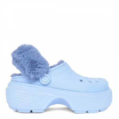 Unisex Blue Platform Stomp Clog - Crocs - Modalova