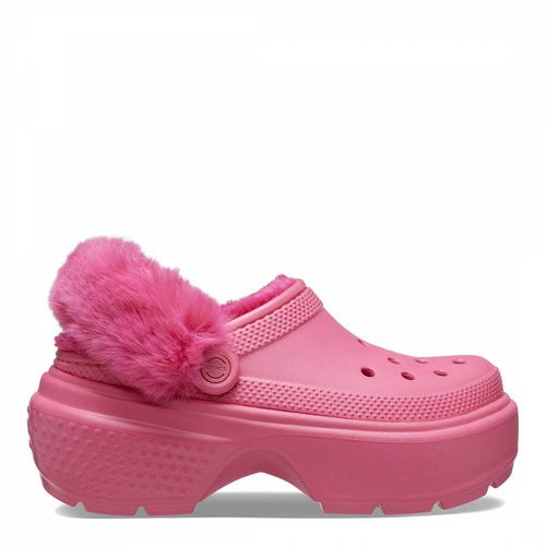 Unisex Pink Platform Stomp Clog - Crocs - Modalova