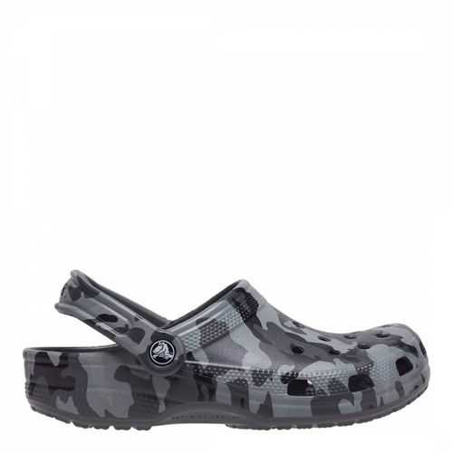 Unisex Grey Camo Clog - Crocs - Modalova