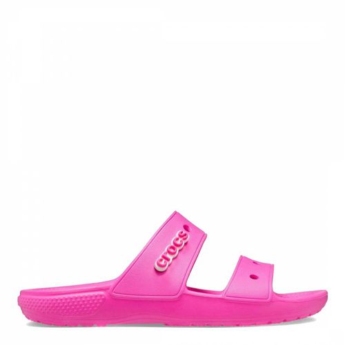 Unisex Electric Pink Slides - Crocs - Modalova