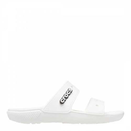 Unisex White Slides - Crocs - Modalova