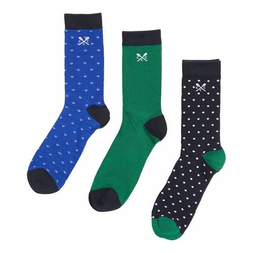 Multi 3 Pack Socks - Crew Clothing - Modalova