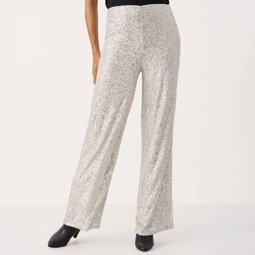 Tatiana Sequin Wide Leg Trousers - Part Two - Modalova