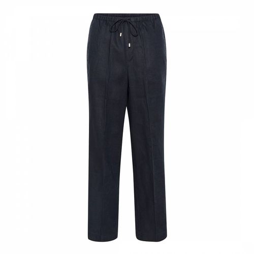 Navy Linen Gitta Trouser - Part Two - Modalova