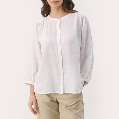 White Persilles Linen Shirt - Part Two - Modalova