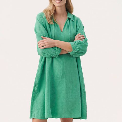 Green Erona Linen Mini Dress - Part Two - Modalova