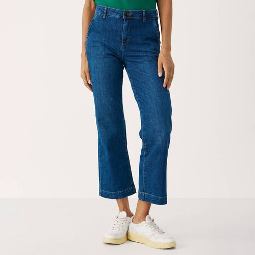 Dark Elinborg Cropped Stretch Jeans - Part Two - Modalova