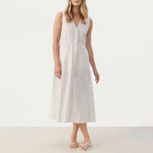 White Cotton Gullfrid Dress - Part Two - Modalova