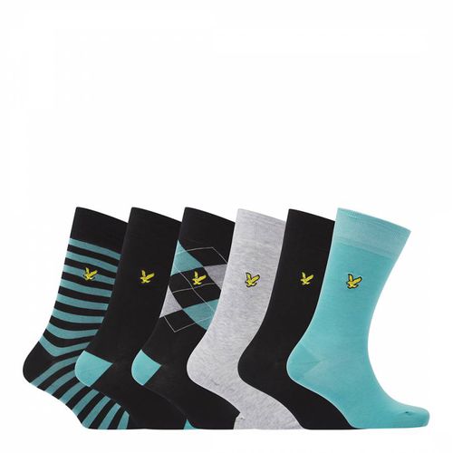 Multi 6 Pack Formal Sock Gift Set - Lyle & Scott - Modalova