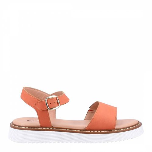 Coral Cassie Leather Flat Sandals - Hush Puppies - Modalova