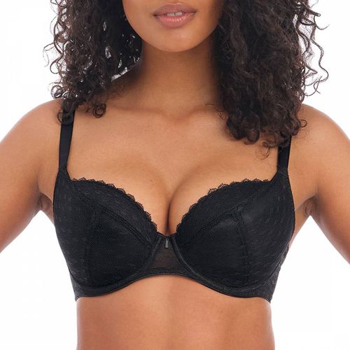 Black Signature Padded Plunge Bra - Freya - Modalova