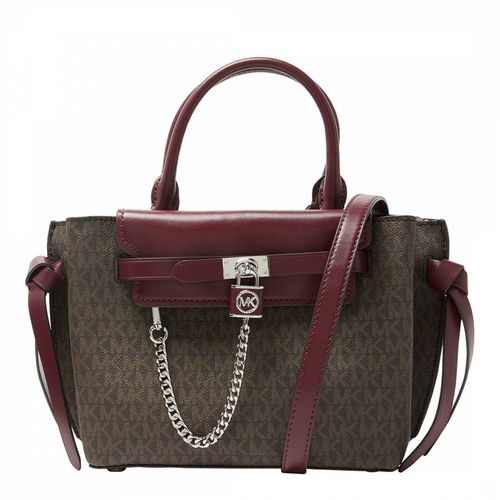 Merlot Hamilton Legacy Satchel Bag - Michael Kors - Modalova