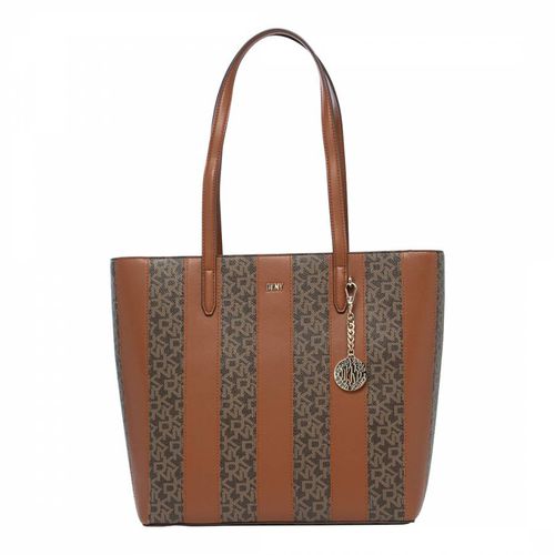 Mocha Caramel Bryant Tote Bag - DKNY - Modalova