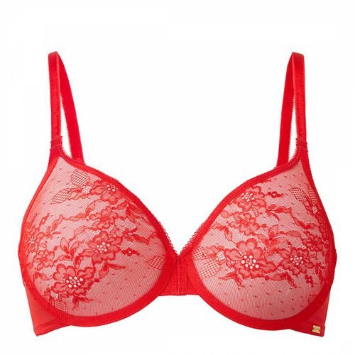 Red Glossies Lace Moulded Bra - Gossard - Modalova