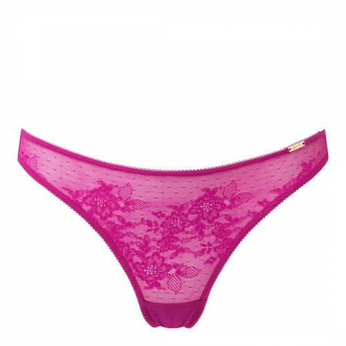 Pink Glossies Lace Thong - Gossard - Modalova