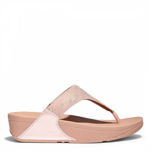 Pink Lulu Glitz Toe-Post Sandals - FitFlop - Modalova