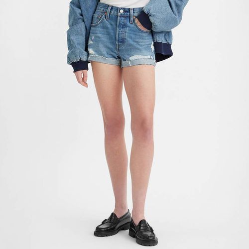 Mid Blue 501® Denim Shorts - Levi's - Modalova