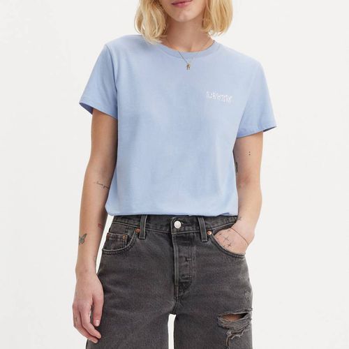 Perfect Floral Logo Cotton T-Shirt - Levi's - Modalova