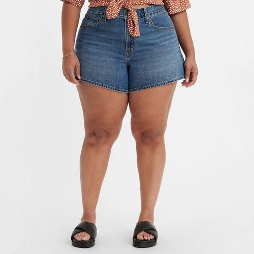 Plus Indigo 80S Denim Mom Shorts - Levi's - Modalova