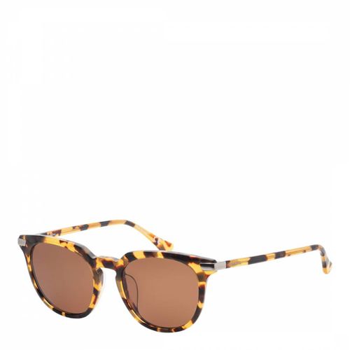 Women's Shiny Tortoise Sunglasses 52mm - Calvin Klein - Modalova