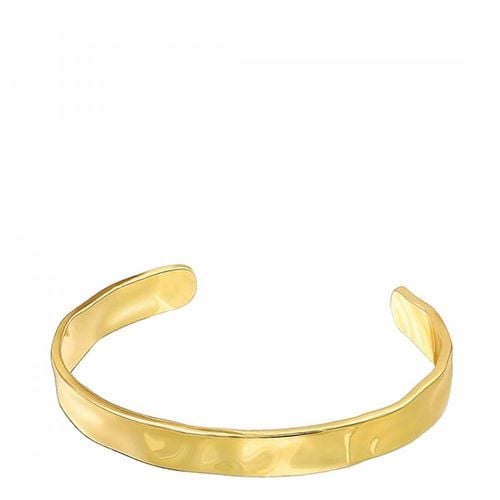 K Gold Hammer Cuff Bangle - Stephen Oliver - Modalova