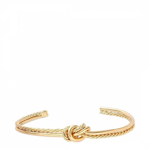 K Polished & Texture Knot Cuff Bangle - Stephen Oliver - Modalova