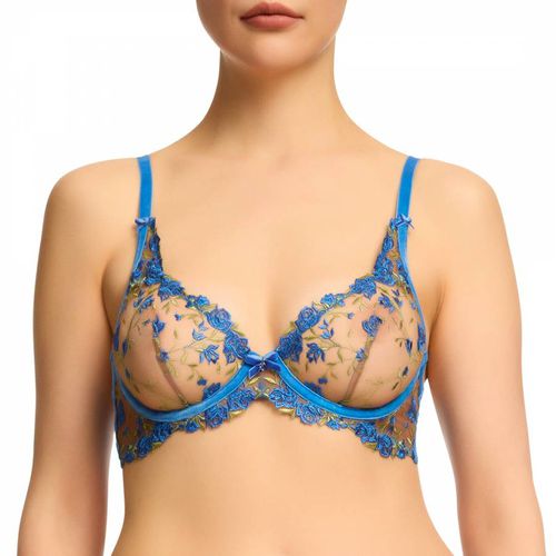 Blue Rosewyn Plunge Bra - Dita Von Teese - Modalova