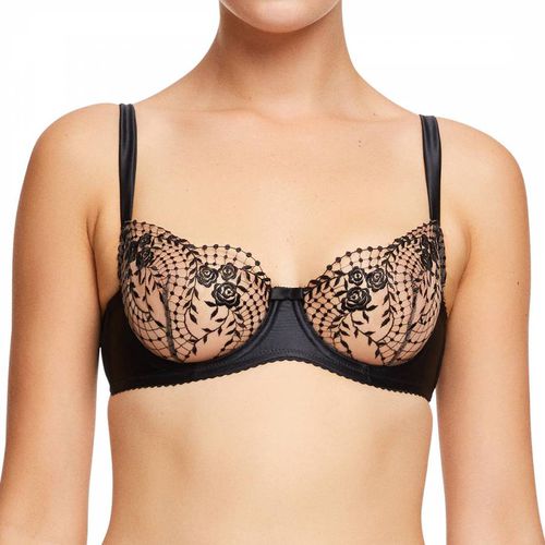 Black Julie Roses Underwire Bra - Dita Von Teese - Modalova