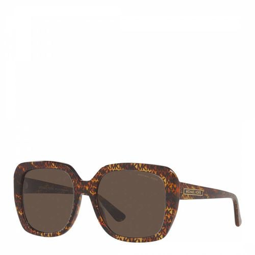 Brown Manhasset Sunglasses 55mm - Michael Kors - Modalova