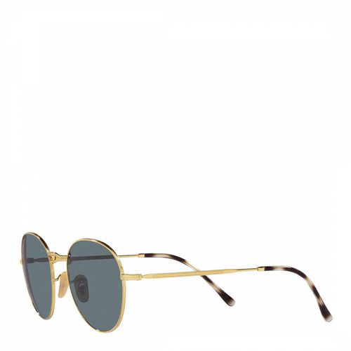 Gold David Sunglasses 51mm - Ray-Ban - Modalova