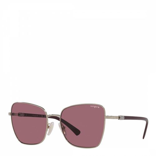 Gold Cat Eye Sunglasses 56mm - Vogue - Modalova