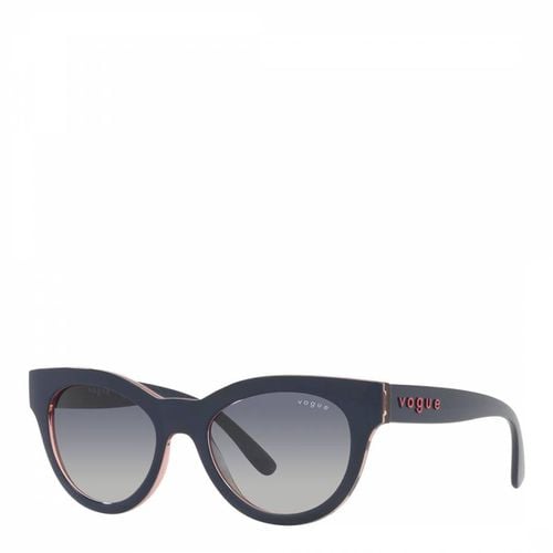 Blue Cat Eye Sunglasses 49mm - Vogue - Modalova