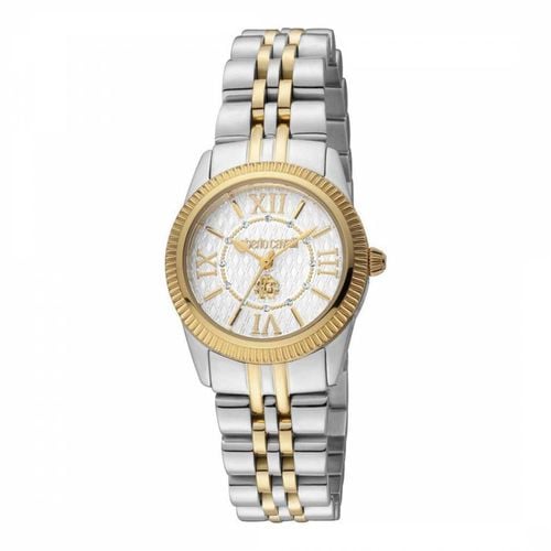 Women's Two Tone & Gold Stainless Steel Watch 28mm - Roberto Cavalli - Modalova