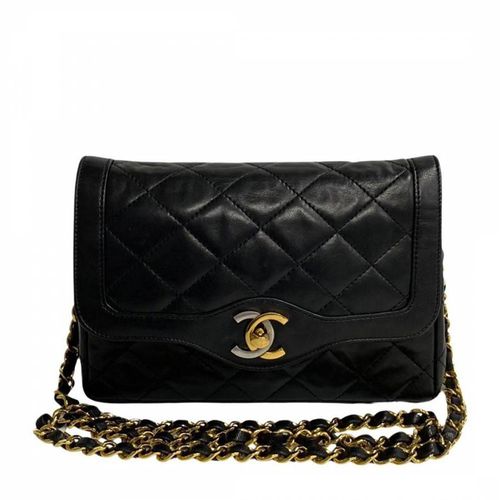 Black Chanel Shoulder Bag - Vintage Chanel - Modalova
