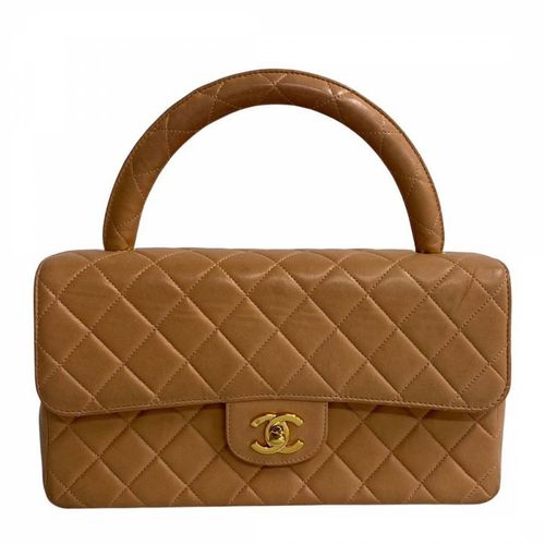 Beige Chanel Matelasse Handbag - Vintage Chanel - Modalova