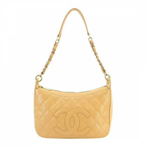 Beige Chanel Cambon Shoulder Bag - Vintage Chanel - Modalova