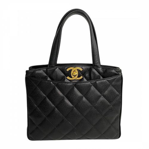 Black Chanel Matelasse Handbag - Vintage Chanel - Modalova