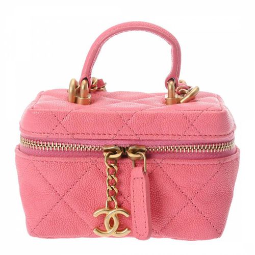 Pink Chanel Vanity Shoulder Bag - Vintage Chanel - Modalova