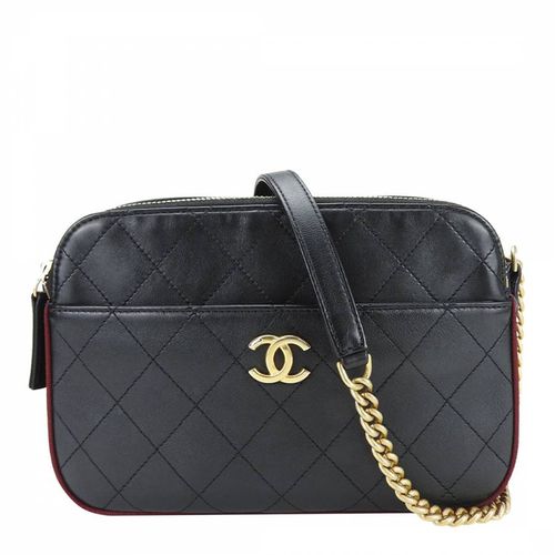 Black Chanel Camera Shoulder Bag - Vintage Chanel - Modalova
