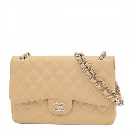 Beige Chanel Timeless Shoulder Bag - Vintage Chanel - Modalova