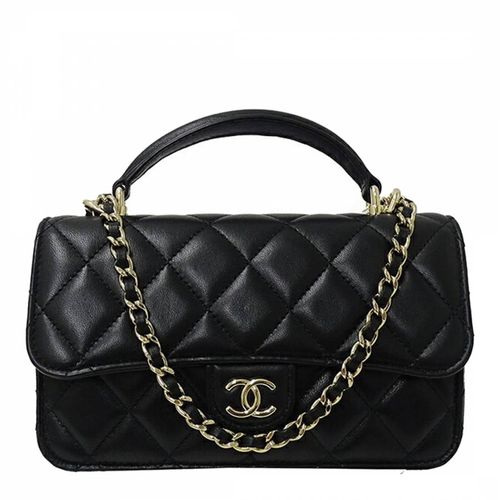 Black Chanel Coco Handle Handbag - Vintage Chanel - Modalova