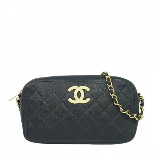Black Chanel Camera Shoulder Bag - Vintage Chanel - Modalova