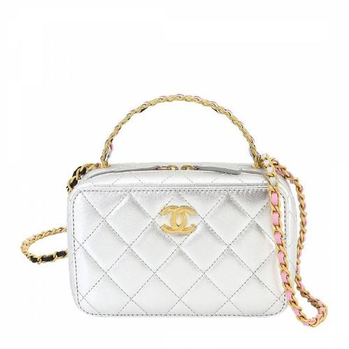 Silver Chanel Vanity Shoulder Bag - Vintage Chanel - Modalova