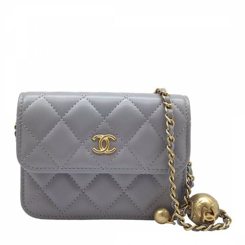 Grey Chanel Wallet - Vintage Chanel - Modalova