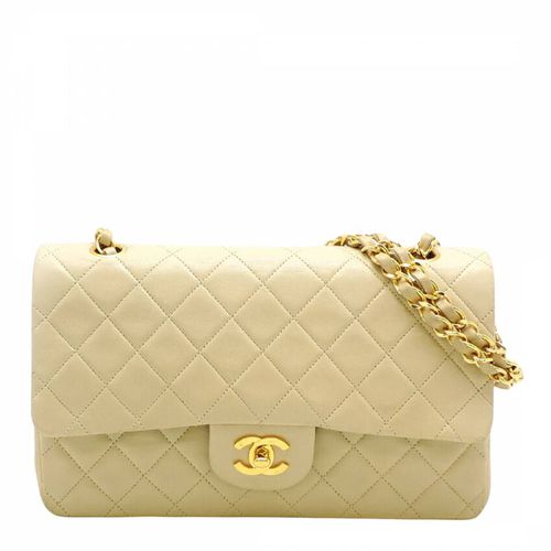 Beige Chanel Timeless Shoulder Bag - Vintage Chanel - Modalova