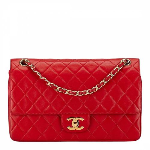 Red Chanel Timeless Shoulder Bag - Vintage Chanel - Modalova