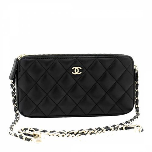 Black Chanel Wallet On Chain Wallet - Vintage Chanel - Modalova