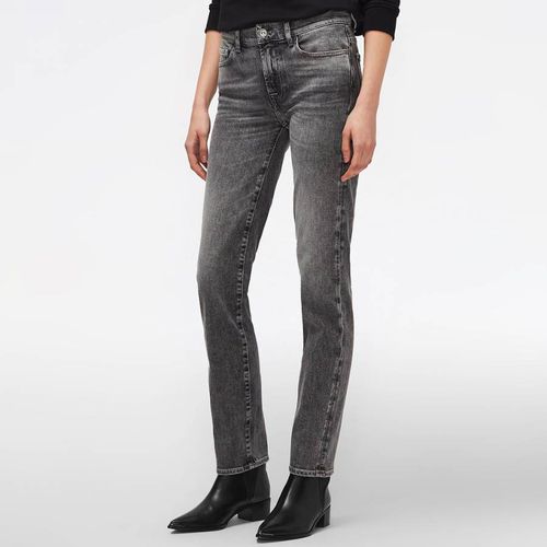 Grey Roxanne Slim Stretch Jeans - 7 For All Mankind - Modalova